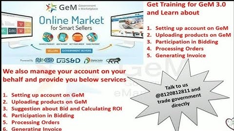 Full Video for PRC and CRAC - Consignee Process after receiving goods in GeM 3.0