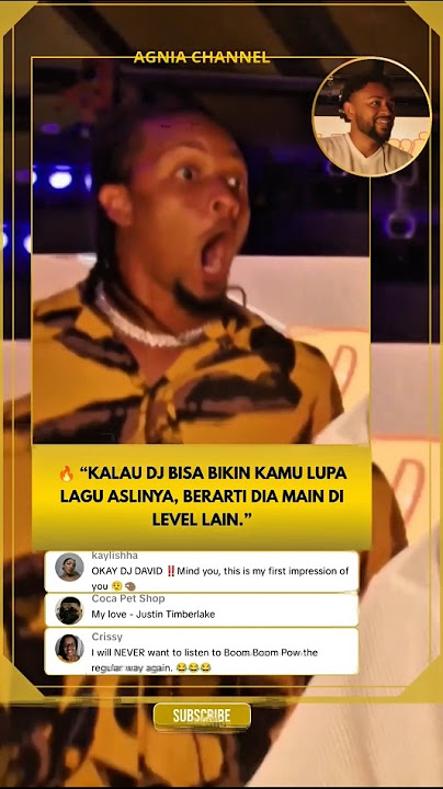 DJ David the best! 🔥 Transisi dari Boom Boom Pow ke My Love mulus banget, kayak sutra 🎧✨