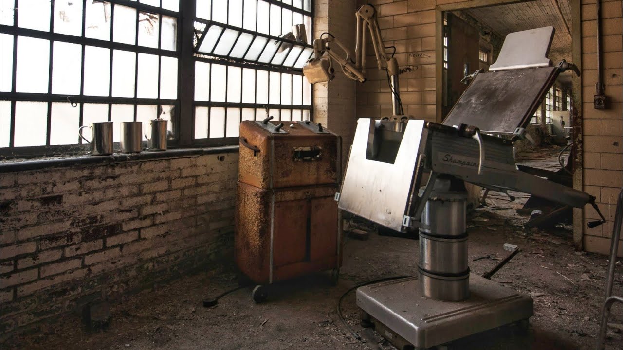 Abandoned 1800 S Collapsing Asylum Padded Rooms And Electroshock Machines