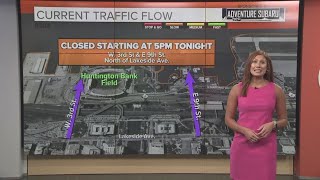 Downtown Cleveland roads closed tonight for Morgan Wallen concert
