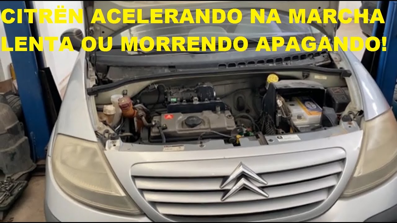 FALSA ENTRADA DE AR CARRO ACELERADO NA MARCHA LENTA OU MORRENDO CITROËN C3 C4 PEUGEOT 206 207!