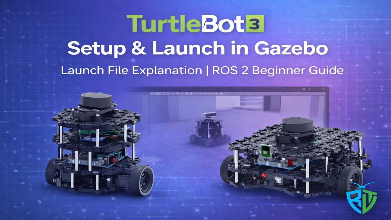 TurtleBot3 ROS 2 (Humble) Simulation Guide | Setup & Launch File ...