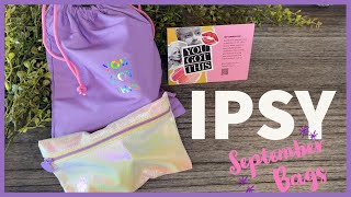 Ipsy Glam Bag &amp; Ipsy Plus September 2022