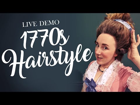 Como fazer um 1770 Hedgehog Penteado Com Pieces cabelo