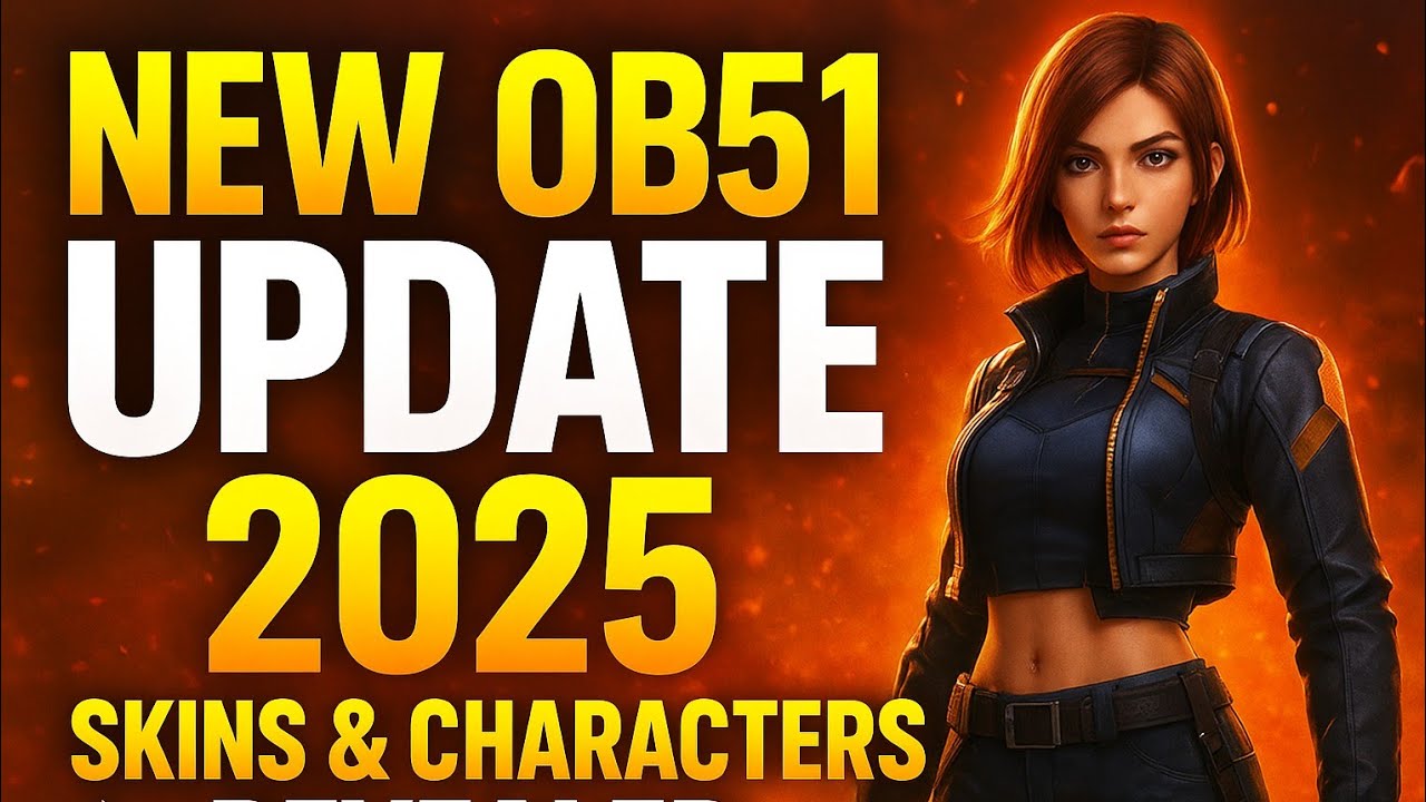 🔥 Free Fire OB51 Update 2025 | New Features, Skins & Events Revealed! 🔥