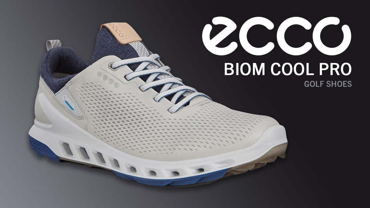 Gravere radius historie Ecco BIOM Cool Pro Golf Shoes (FEATURES) - YouTube