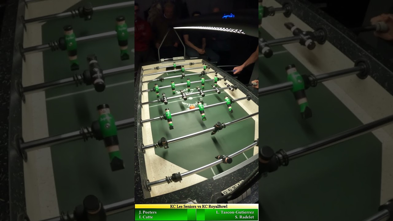 Match 3 - L. Tascon-Gutierrez & S. Radelet vs J. Peeters & I. Catte