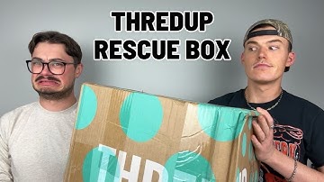 ThredUp Mystery Rescue Box of 25 Clothing Pieces! Trash or Treasure?!