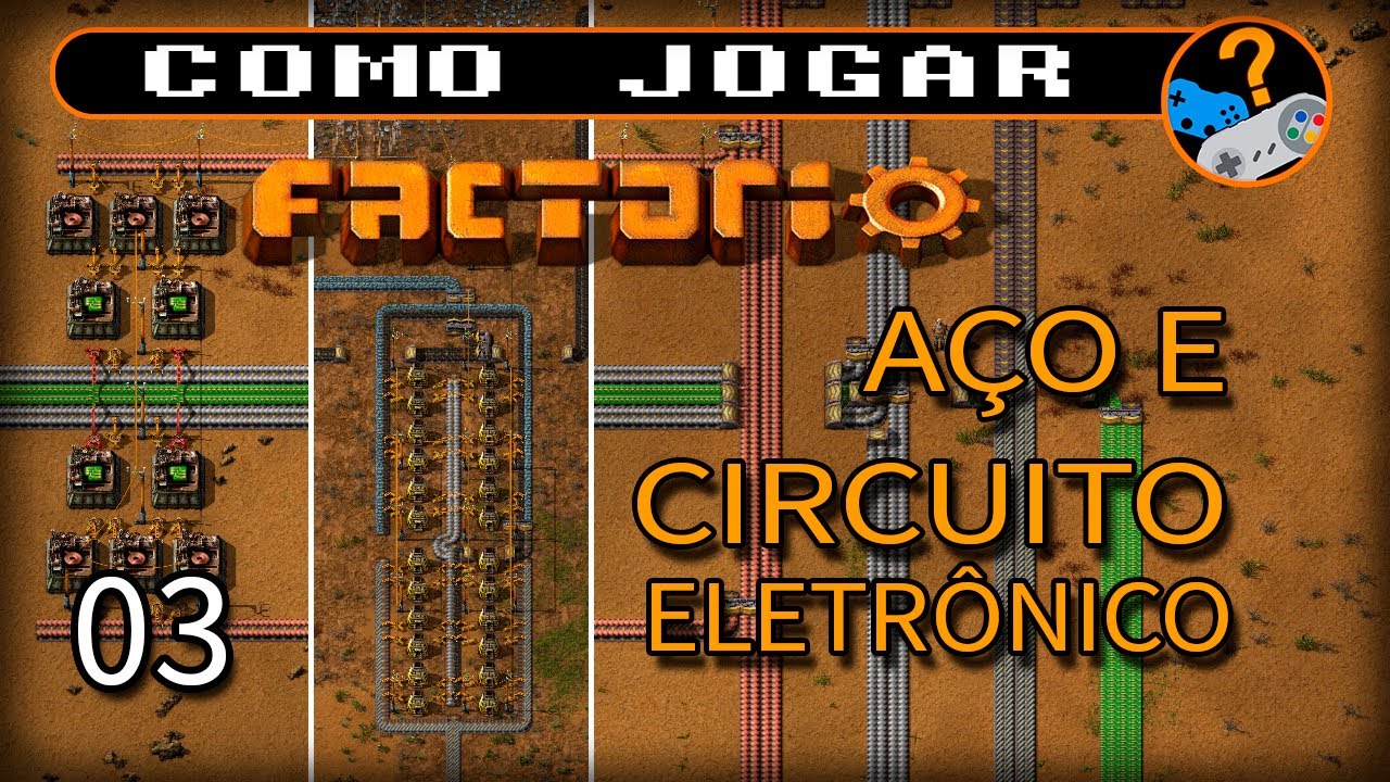 Como produzir Aço e Circuito Eletrônico | #3 | Como jogar Factorio