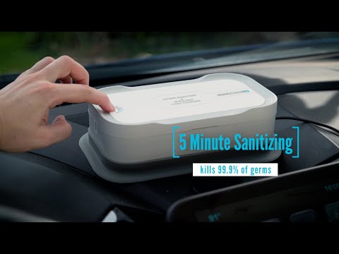 Utilimedic UV Phone Sanitizer with Wireless Qi Charging for the Car