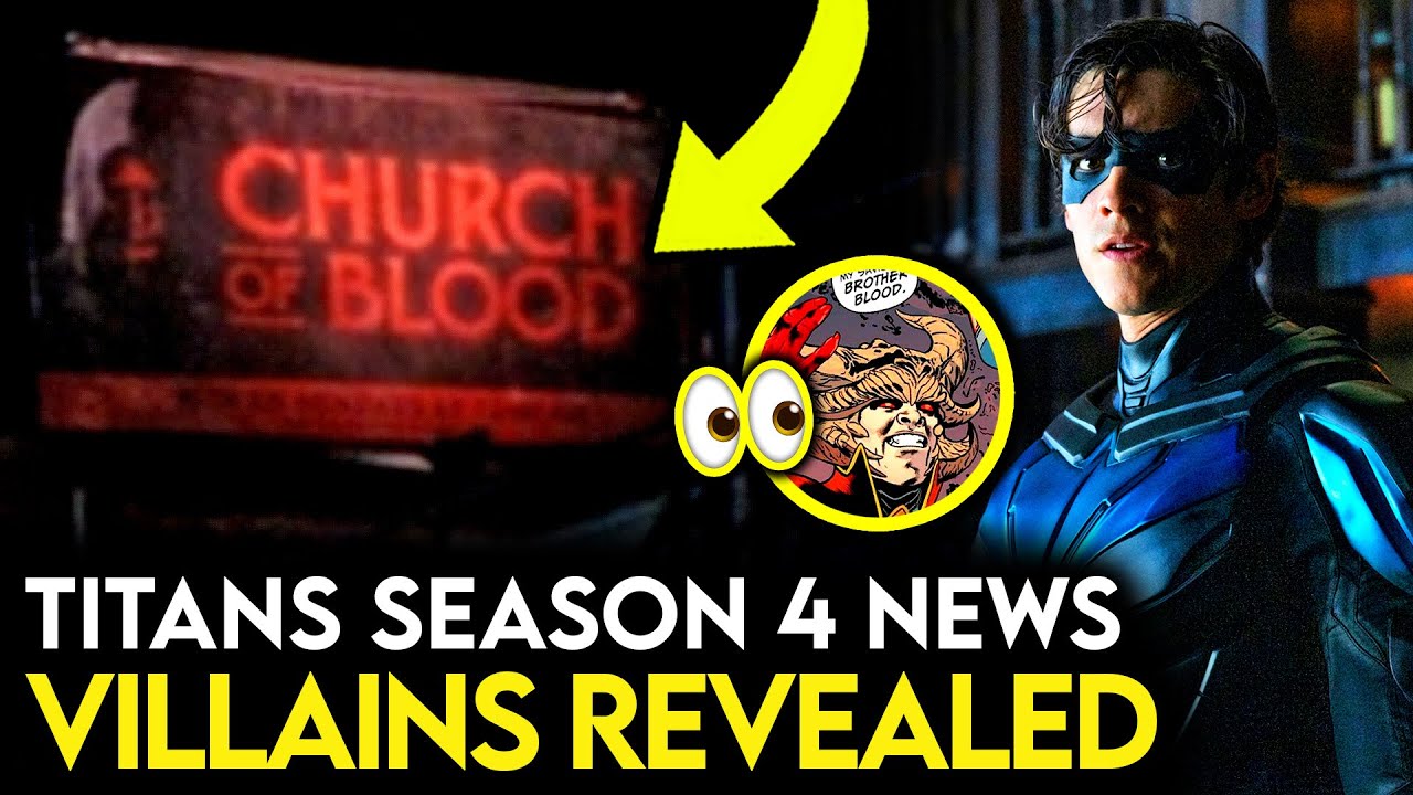 Titans Season 4 VILLAINS to be Church of Blood - Brother Blood & Mother Mayhem Breakdown