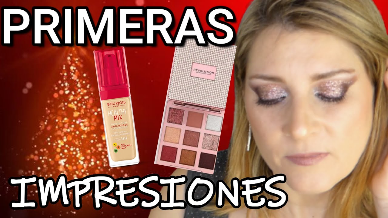 PRIMERAS IMPRESIONES/ NOVEDADES/ maquillaje LOW COST* LOOK PARA FIESTAS