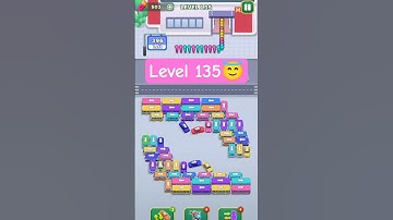 Bus Escape Traffic Jam Game Level 135 😇 #game #gamer #level135 #kidsgame #blufox #escapegame 😇