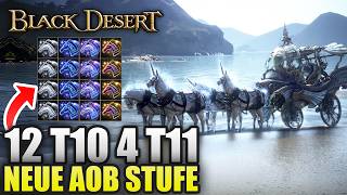 BDO 12x T10 &amp; 4x T11 PFERDE😂NEUE AOB Stufe💰Black Desert Patch Analyse