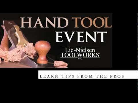 What is a Lie-Nielsen Hand Tool Event?