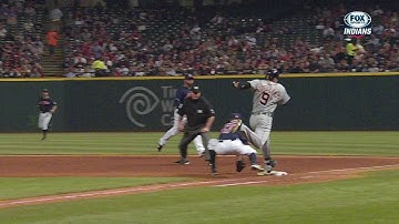 DET@CLE: Indians challenge in 6th, play overturned