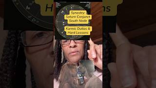 Saturn Conjunct South Node Synastry | Karmic Responsibility &amp; Hard Lessons #relationshipastrology