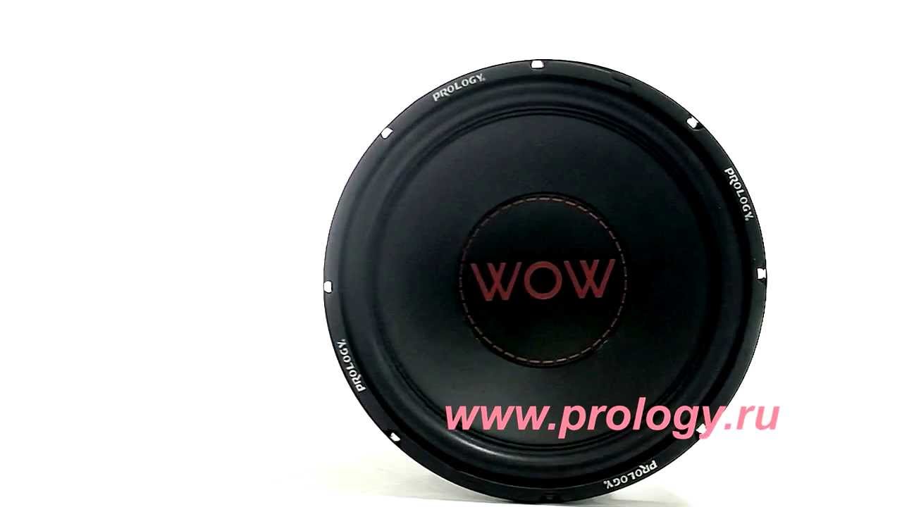 Prology WOW 10F Subwoofer - YouTube