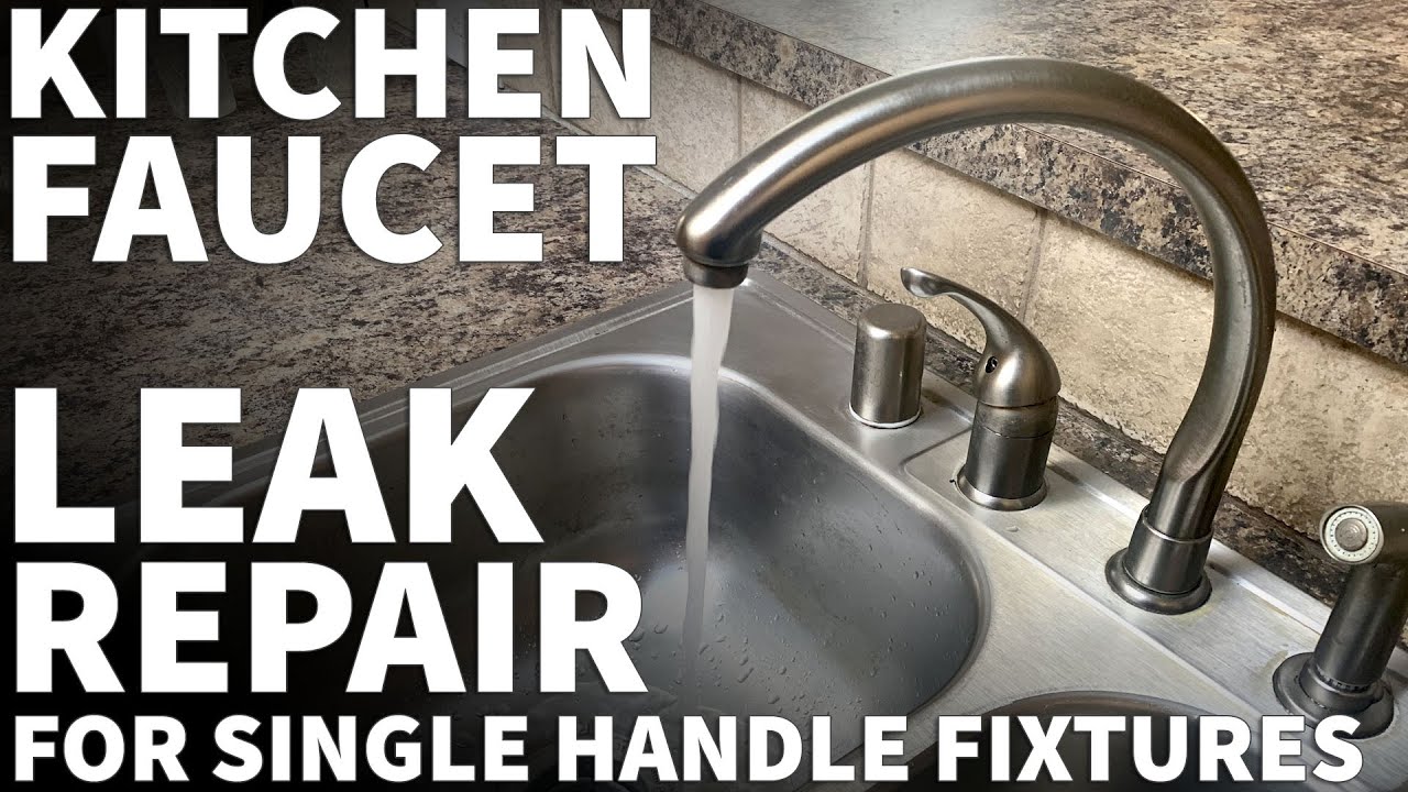 Kitchen Faucet Leak Repair - DIY How to Fix a Leaky Faucet - Delta