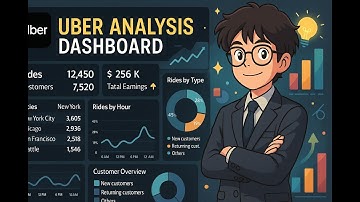 🛠 "Built 100% in Excel! Uber Data Analysis Dashboard | Pivot Table Magic ✨ #excel #dataanlysis