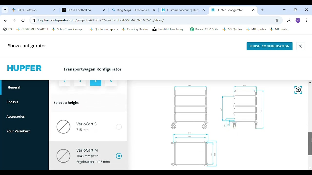 VarioCart Configurator