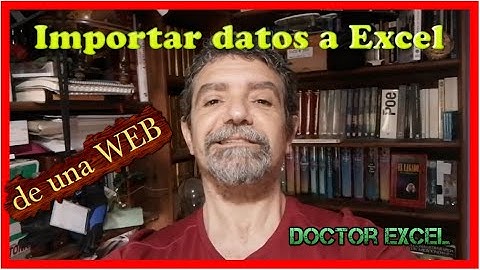 🚚 [Importar datos a Excel desde una página web] 🌍 [EXTRAER DATOS] 🚵