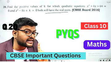 Find the positive values of k for which quadratic equations x^2+kx+64 = 0 and x²-8x+ k = 0 both will