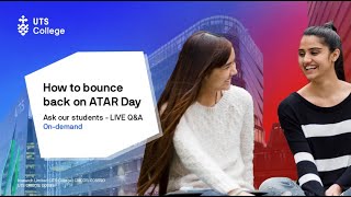 UTS College: ATAR Day 2022 | Q&A