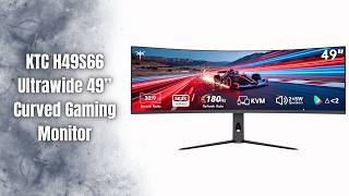 KTC H49S66 49” Ultrawide Monitor Review | 5K2K DQHD 180Hz Gaming Beast!