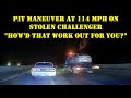STOLEN DODGE CHALLENGER - Arkansas State Police incredible PIT Maneuver at 114 MPH | PURSUIT
