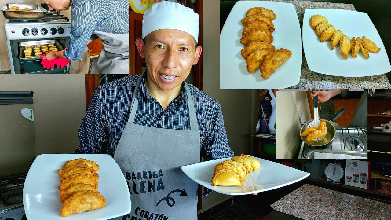 Cómo elaborar empanadas de Mejido  fritas y al horno Ecuador (con el toque de Luis)