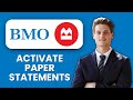 NEW! How to Activate Paper Statements in BMO (2025) 📄 | Get Your Account Statements by Mail