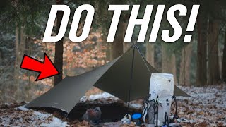 Why arent you TARP camping | 5 Reasons to DITCH the net