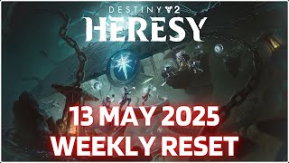 Destiny 2 HERESY WEEKLY RESET | Rotators | Vanguard | Crucible | Bright Dust [Destiny 2]