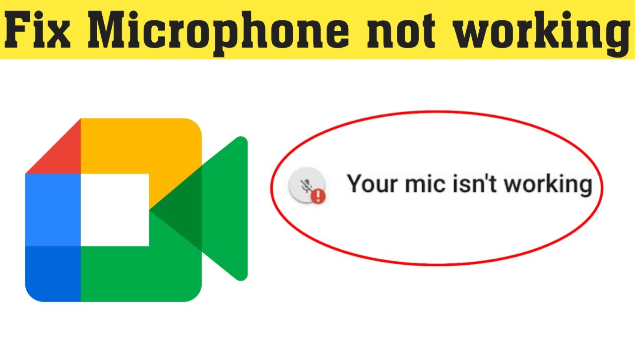How to fix Google Meet Microphone Not Working in mobile