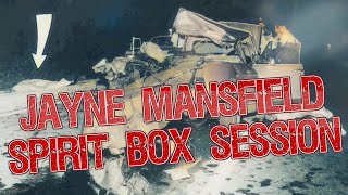 Spirit Box Session at the Crash site & Shrine of Jayne Mansfield