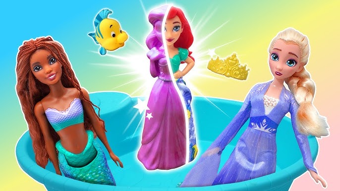 Disney Animator's Collection Dolls Unboxing - Princess Ariel, Belle, Snow  White, Elsa, Anna, Jasmine 