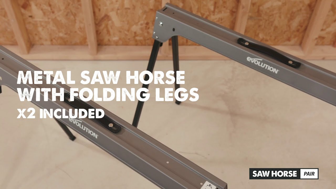 Evolution 005-0003 Metal Saw Horse With 