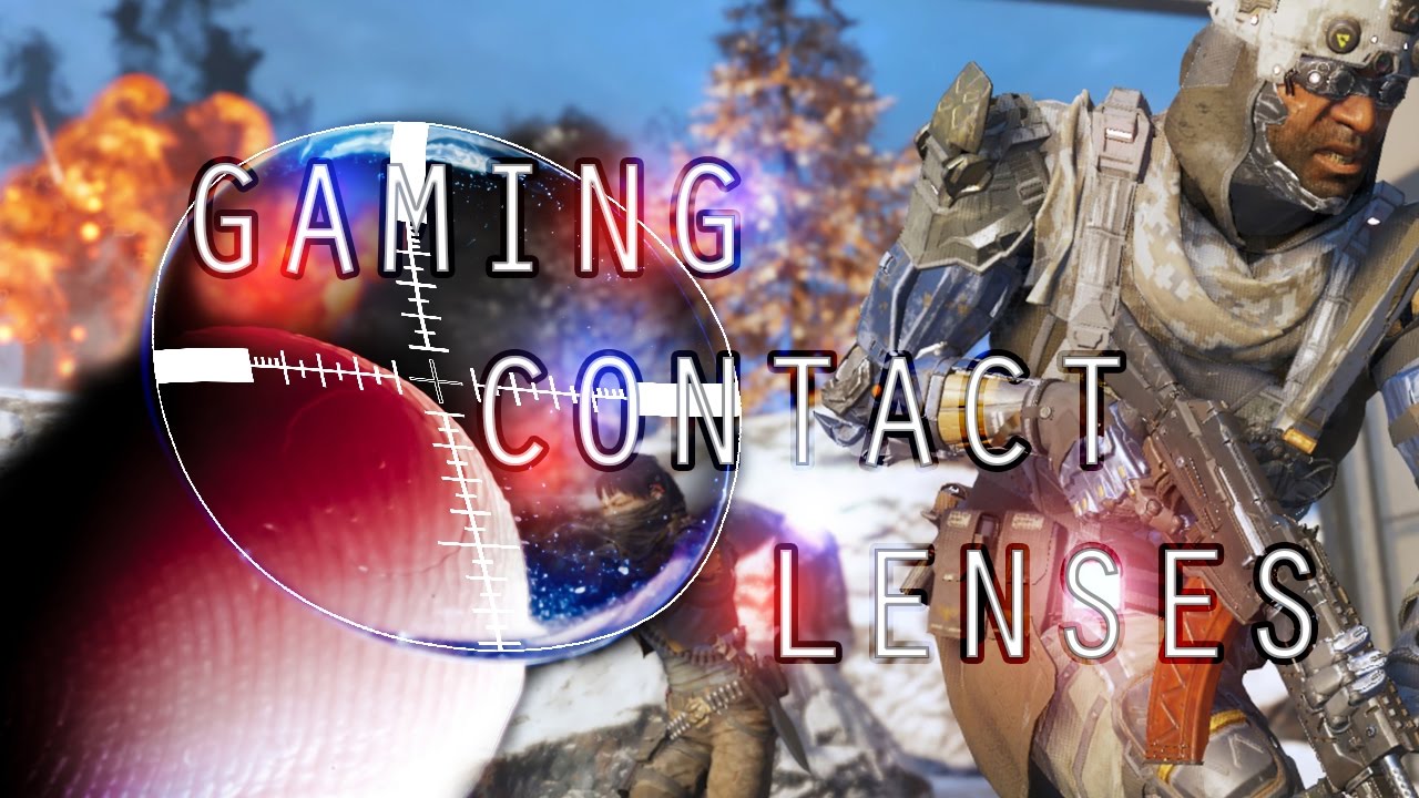 Gaming Contact Lenses! YouTube