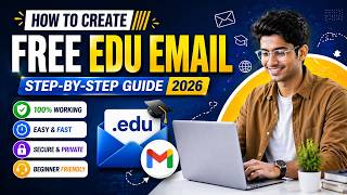 FREE EDU Email 2026 ✅ | Step-by-Step Guide (100% Legit Method)