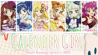Download Lagu Calendar Girl | Soleil + Yurika, Otome, Hikari - short Romaji lyrics + MIX MP3