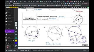 5.3 Inscribed Angles Part 3