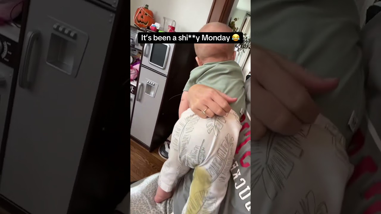Baby Diaper Blowout: A Hilarious Monday Mishap