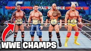 A Royal Rumble Of WWE Champions! screenshot 4