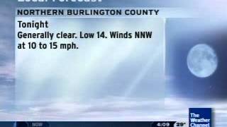 Local Forecast - 2/4/09 - 4:08pm