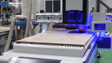 High efficiency 1325 atc cnc router for wooden  furniture production Line