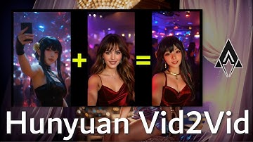 ComfyUI Hunyuan Video to Video: Using video to create LONG AI videos by Latent Upscale Guidance