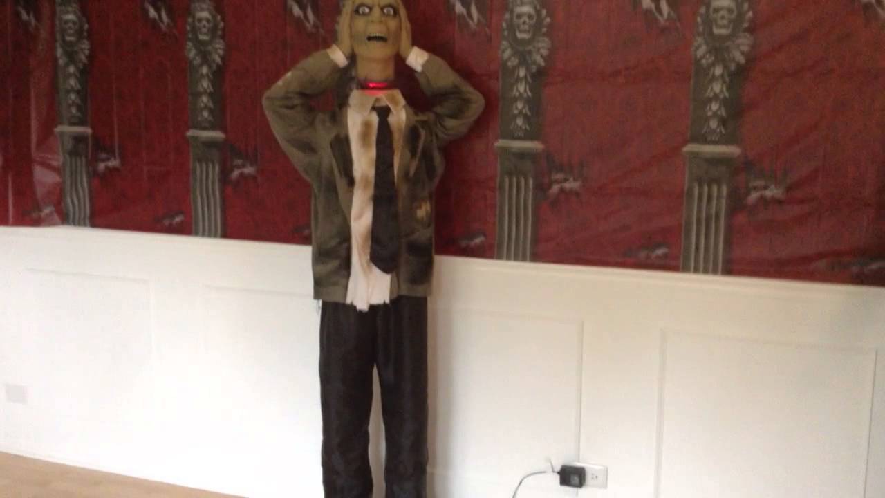 Heads Up Harry Halloween Animated Life Size Prop YouTube