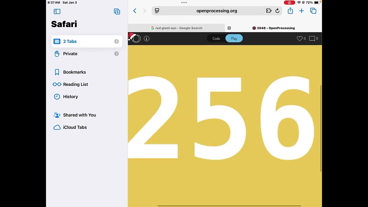 Powers of 1.5 and 2 (tiles)