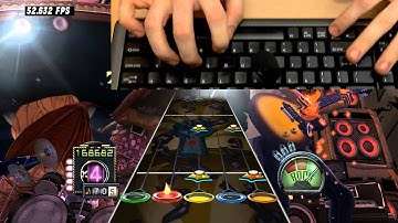 Guitar Hero: Cliffs of Dover by Eric Johnson FC - Keyboard PiP